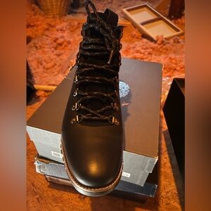 Cole Hann Zero Grand hiker boots black /black